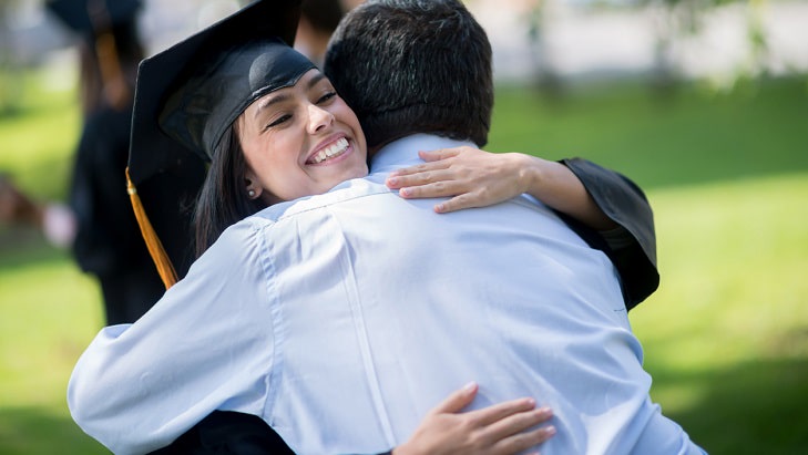 College Plan – Celebrating with a recent graduate