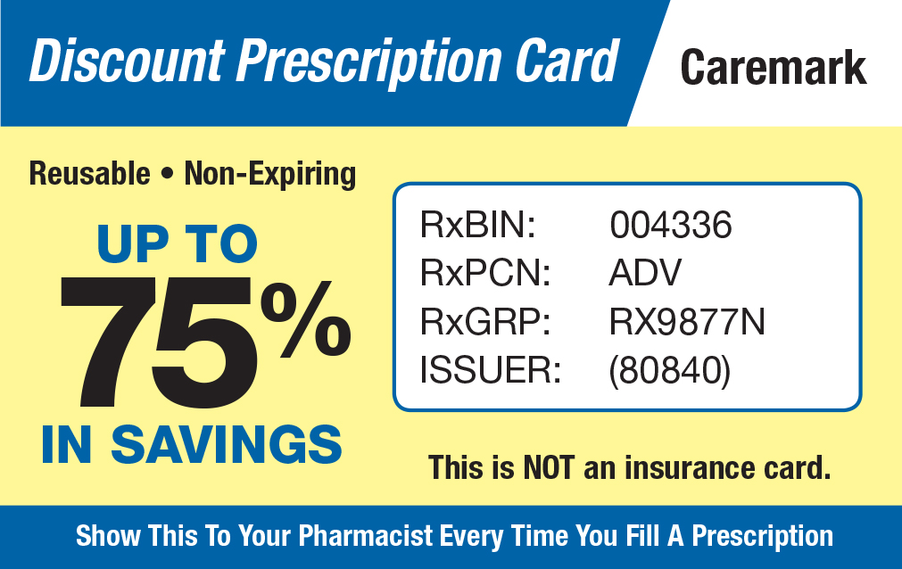 Pharmacy Discount Cards Accepted By Walmart PharmacyWalls